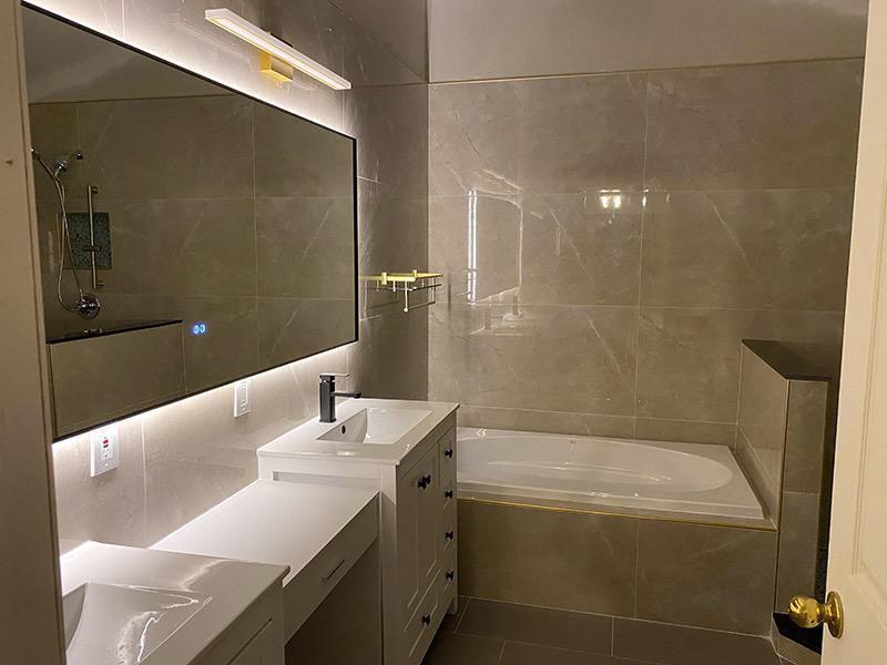 Freestanding Tub Suite — Impretto Home bathroom remodeling project